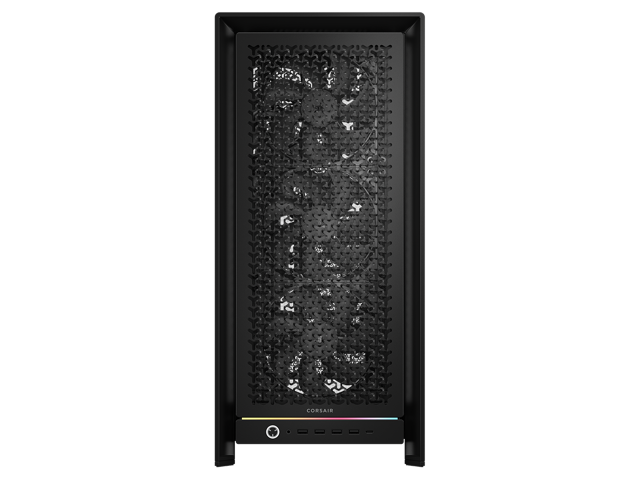 CORSAIR - 5000D RS Mid-Tower Modular PC Case - Black - image 4
