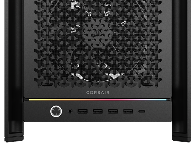 CORSAIR - 5000D RS Mid-Tower Modular PC Case - Black - image 9