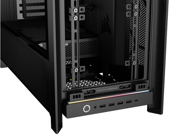 CORSAIR - 5000D RS Mid-Tower Modular PC Case - Black - image 12