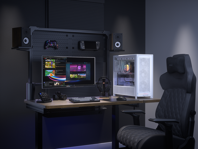 CORSAIR - 5000D RS Mid-Tower Modular PC Case - White - image 12