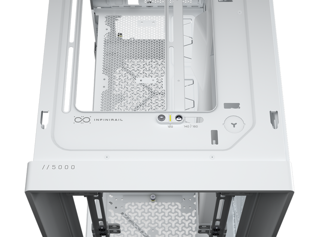CORSAIR - 5000D RS Mid-Tower Modular PC Case - White - image 5