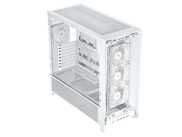 CORSAIR - 5000D RS Mid-Tower Modular PC Case - White - image 7