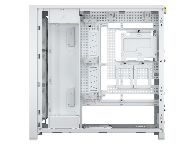 CORSAIR - 5000D RS Mid-Tower Modular PC Case - White - image 10