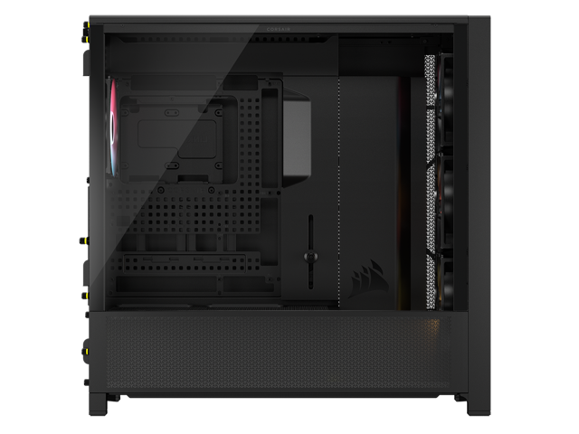 CORSAIR - 5000D RS ARGB Mid-Tower Modular PC Case - Black - image 4