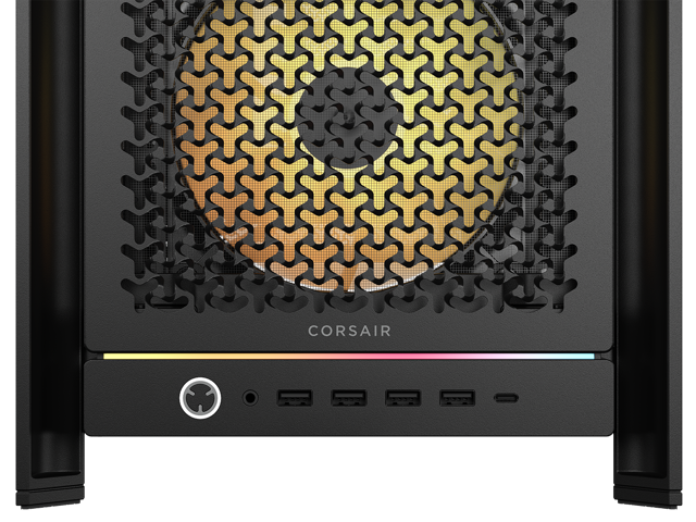 CORSAIR - 5000D RS ARGB Mid-Tower Modular PC Case - Black - image 8