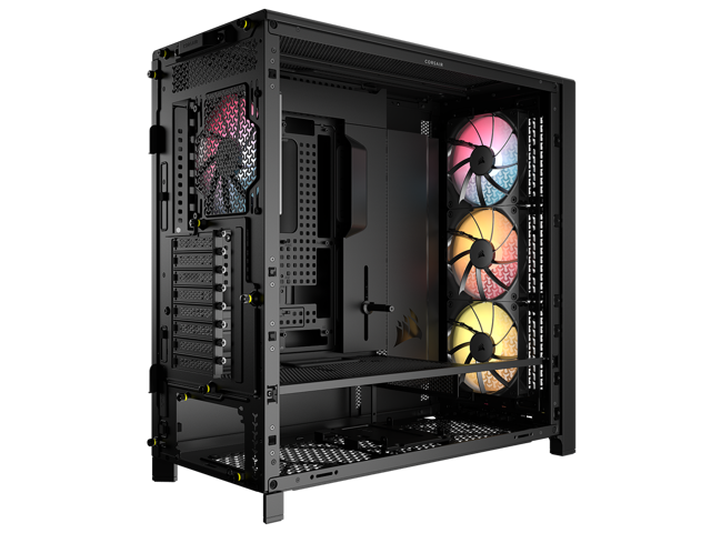 CORSAIR - 5000D RS ARGB Mid-Tower Modular PC Case - Black - image 11