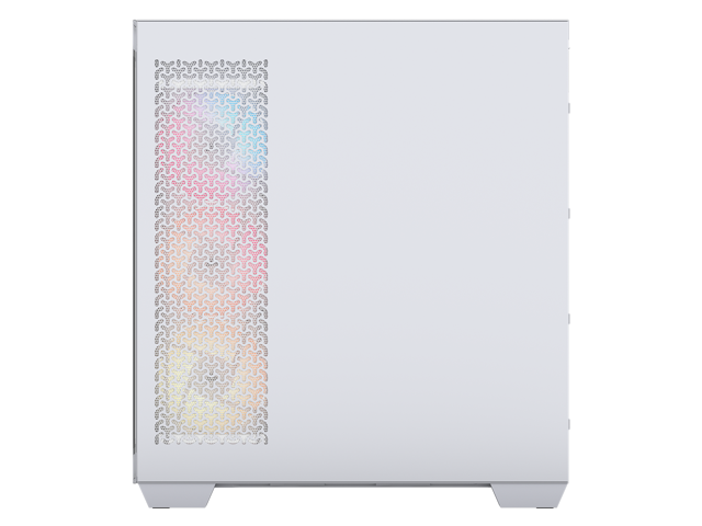 CORSAIR - 3500X RS-R ARGB ATX Mid-Tower PC Case - White - image 9