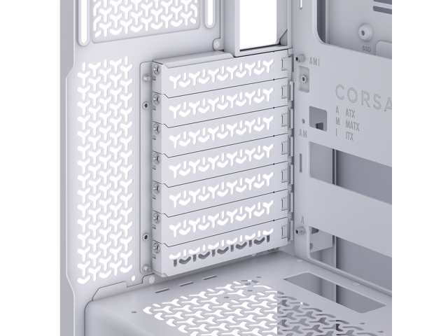 CORSAIR - 3500X RS-R ARGB ATX Mid-Tower PC Case - White - image 12