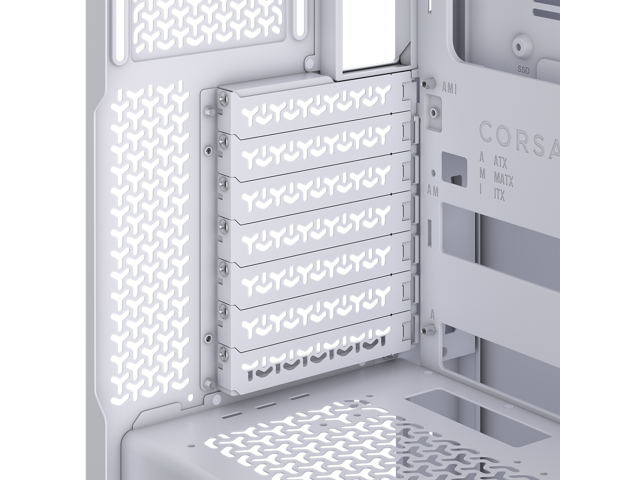 CORSAIR - 3500X LX-R RGB iCUE LINK Mid-Tower PC Case - White - image 12