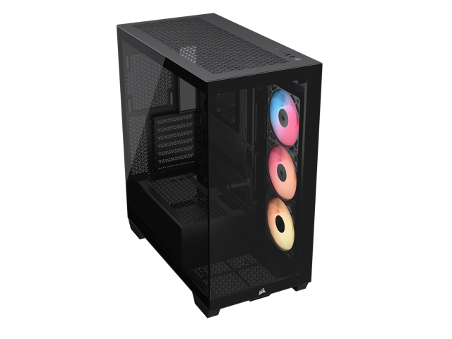 CORSAIR - 3500X RS-R ARGB ATX Mid-Tower PC Case - Black - image 5