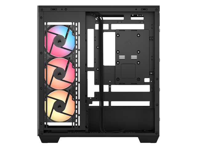 CORSAIR - 3500X RS-R ARGB ATX Mid-Tower PC Case - Black - image 9
