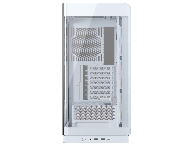 CORSAIR - FRAME 4500X RS-R ARGB Panoramic Glass Mid-Tower PC Case - White - image 3