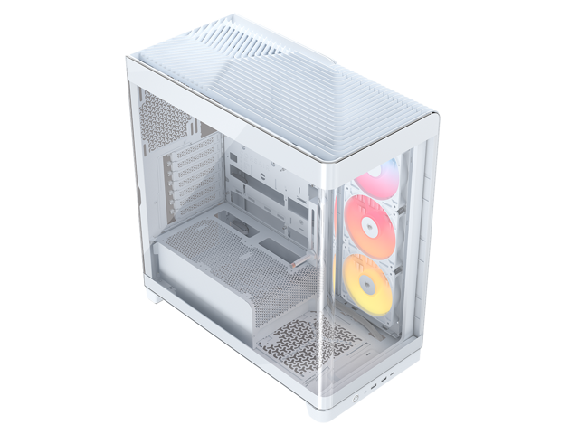CORSAIR - FRAME 4500X RS-R ARGB Panoramic Glass Mid-Tower PC Case - White - image 12