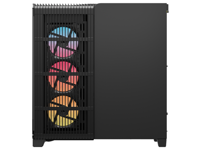 CORSAIR FRAME 4500X LX-R RGB LINK Panoramic Glass Mid-Tower PC Case - Panoramic Glass Exterior - InfiniRail Fan Mounting System - Fits Dual 360mm...