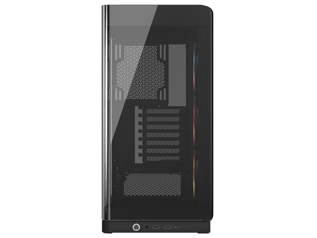 CORSAIR - FRAME 4500X RS-R ARGB Panoramic Glass Mid-Tower PC Case - Black - image 4