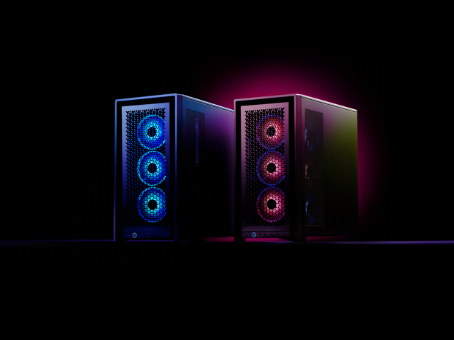 CORSAIR FRAME 4000D Modular High Airflow Mid-Tower PC Case, Vault Series - Nova - Fully Customizable Design - InfiniRail Fan Mounting System - Fits...