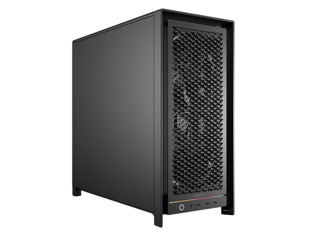 CORSAIR FRAME 5000D Workstation Case Modular Mid-Tower - Modular Design - Dual 200mm RS Fans - Sound Dampening - 9 PCI Slots - Black