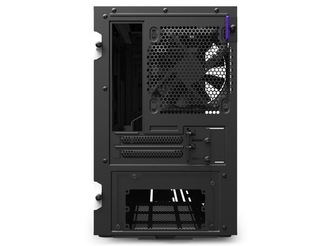 NZXT H210i - Mini-ITX PC Gaming Case - Front I/O USB Type-C Port - Tempered Glass Side Panel Cable Management - Water-Cooling Ready - Integrated...