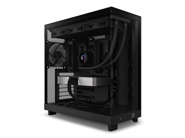 NZXT - H6 Flow ATX Mid-Tower PC Case with Dual Chamber - Black - image 3
