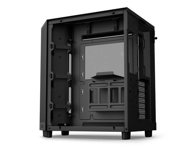 NZXT - H6 Flow ATX Mid-Tower PC Case with Dual Chamber - Black - image 9