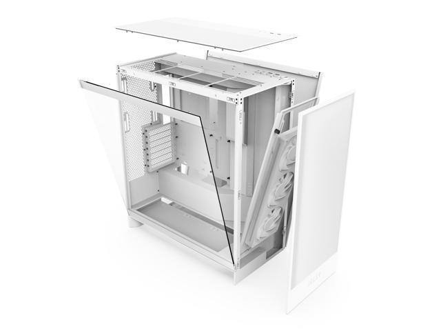 NZXT - H7 Flow 2024 Mid-Tower ATX PC Case - White - image 9