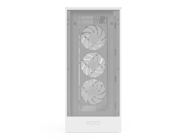NZXT - H7 Flow 2024 Mid-Tower ATX PC Case with RGB Fans - White - image 7