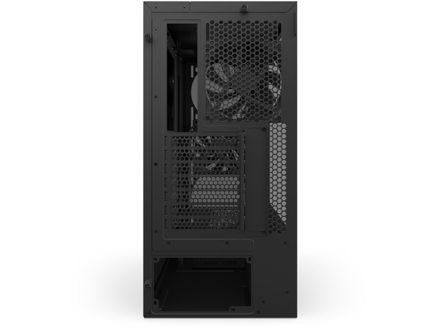 NZXT - H5 Flow 2024 Compact ATX Mid-Tower Airflow PC Case - Black - image 9
