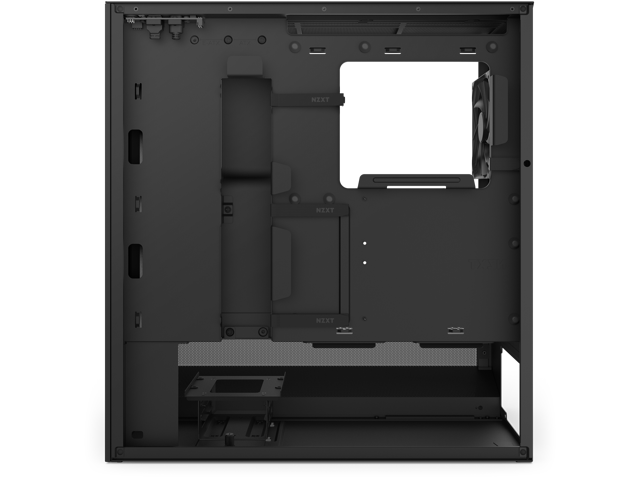 NZXT - H5 Flow RGB 2024 Compact ATX Mid-Tower Airflow PC Case - Black - image 7