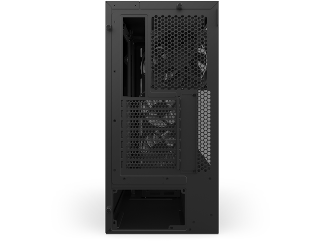 NZXT - H5 Flow RGB 2024 Compact ATX Mid-Tower Airflow PC Case - Black - image 10