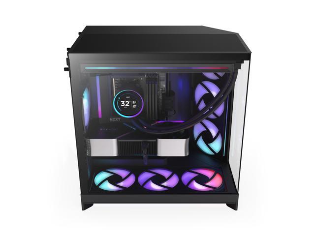 NZXT CM-H92FB-R1 Black tinted tempered glass Mid-Tower Case (Computer Cases - ATX Form)
