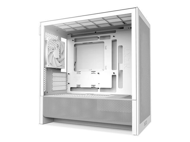 NZXT CC-H31FW-01White SGCC / Tempered Glass Micro ATX Cases Case (Computer Cases - ATX Form)