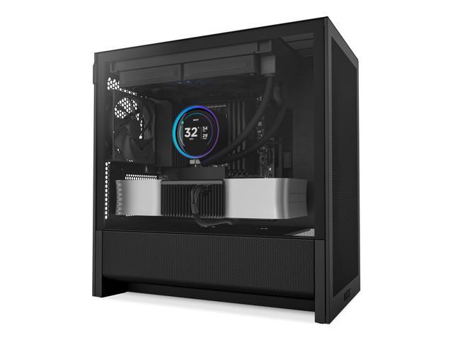 NZXT CC-H31FB-01 Black tinted tempered glass Micro ATX Cases Case (Computer Cases - ATX Form)