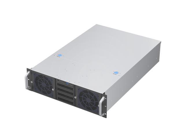 Rosewill 3U Rackmount Server Chassis | Server Chassis | Supports up to 14 3.5