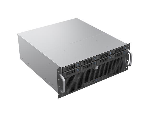 Rosewill 4U Rackmount Server Chassis | Server Chassis | Supports up to 8 3.5