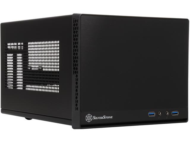 SilverStone SG13B-Q Black Computer Case