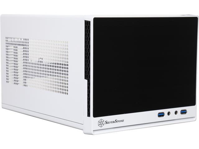 SilverStone SG13WB-Q Black / White Computer Case