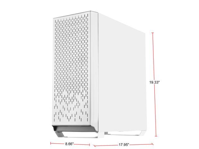 SilverStone Primera Series PM02 SST-PM02W-G White Computer Case