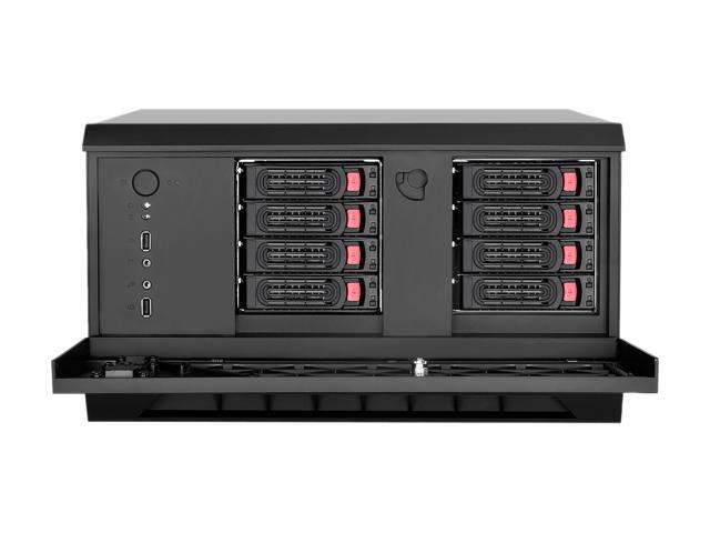 SilverStone Case Storage Series CS381 SST-CS381B Black Computer Case