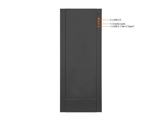 SilverStone ALTA F1 SST-ALF1B-G Black Computer Case