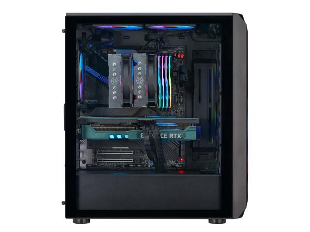 SilverStone FARA 511Z High Airflow ATX Gaming Chassis with Excellent Cooling Potential Case SST-FA511Z-BG Black