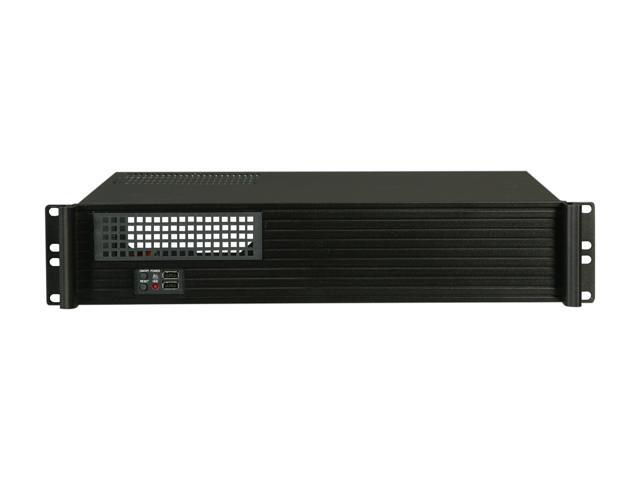 iStarUSA D-213-MATX Black 2U Rackmount microATX Server Chassis