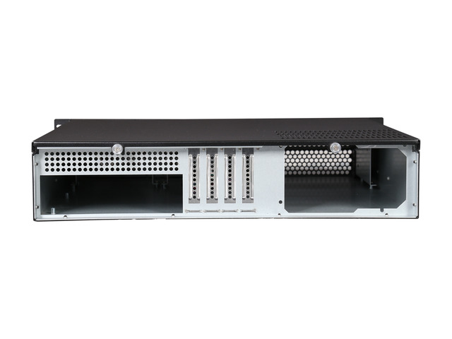 iStarUSA D-214-MATX Black 2U Rackmount Chassis