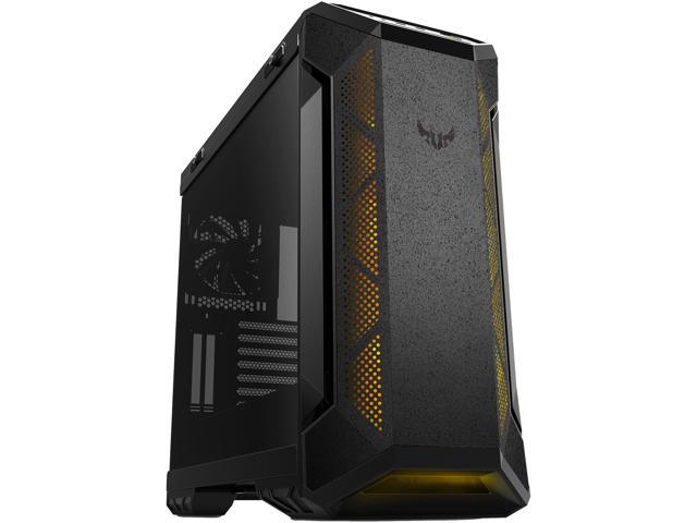 ASUS TUF Gaming GT501 Mid-Tower Computer Case for up to EATX Motherboards with USB 3.0 Front Panel, Smoked Tempered Glass, Steel Construction, and.