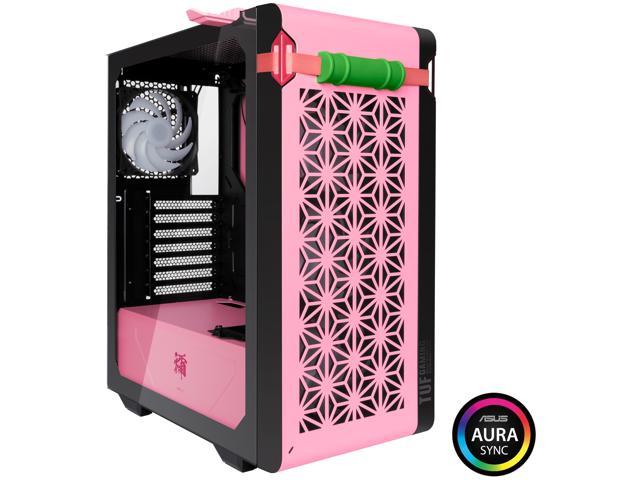 ASUS GT301 TUF GAMING CASE/PINK/HANDLE 90DC0046-B40000 Pink Computer Case, Demon Slayer Edition (NEZUKO)