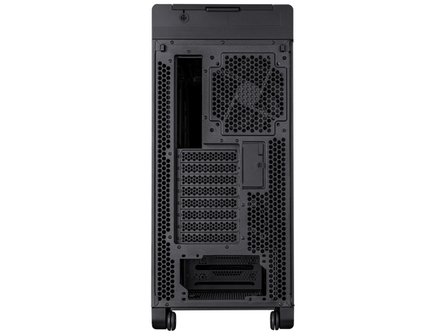 ASUS ProArt PA602 E-ATX Computer Case, 420mm radiator support, Dual 200mm built-in fans, front panel IR dust indicator, power lock latch, tool-less...