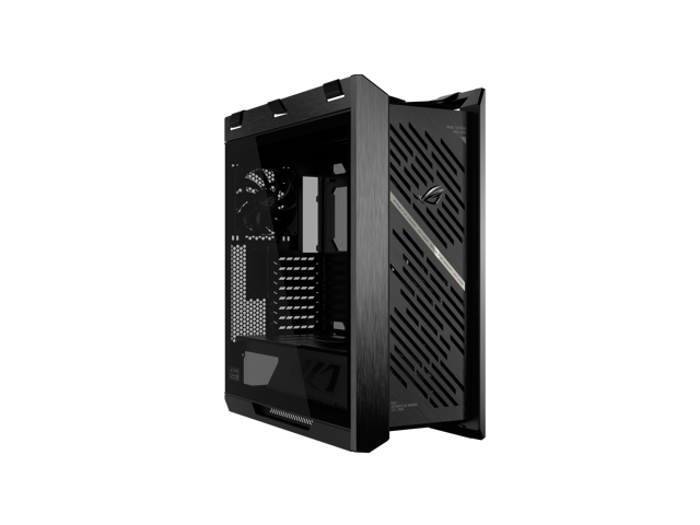 The ASUS ROG Strix Helios II is an EATX mid-tower gaming PC case featuring dual tempered glass panels and an aluminum diamond-grille design, four...
