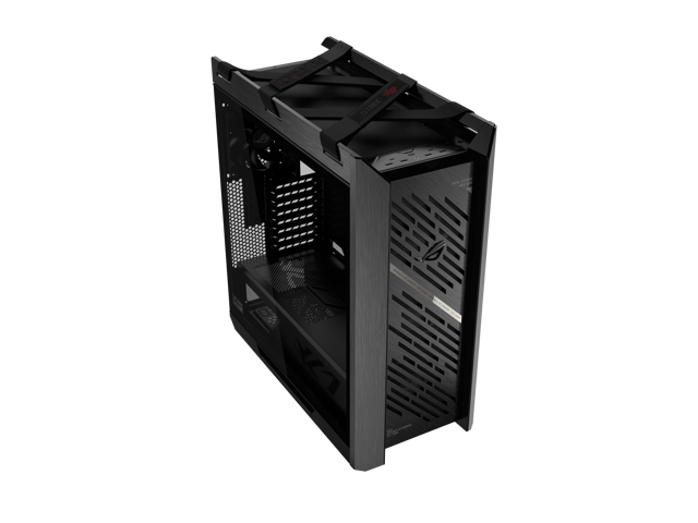 The ASUS ROG Strix Helios II is an EATX mid-tower gaming PC case featuring dual tempered glass panels and an aluminum diamond-grille design, four...