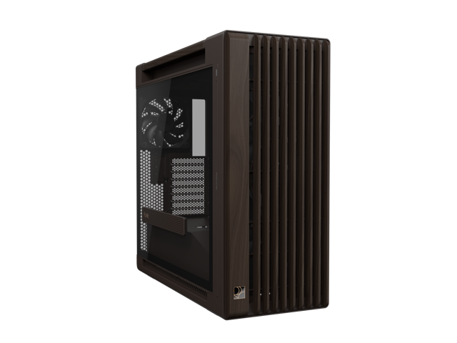 ASUS ProArt PA602 Wood Edition Retro Brown E-ATX Mid-Tower Case with Tempered Glass, Supports 440mm GPUs, 420mm Radiators, Includes One 140mm and...