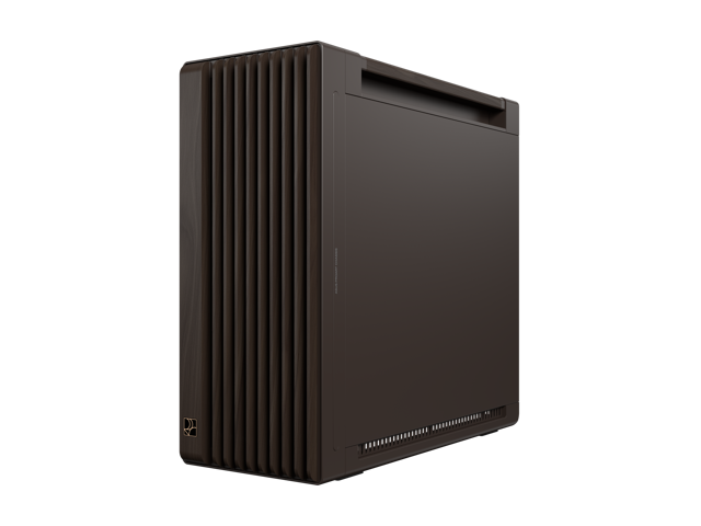 ASUS ProArt PA602 Wood Edition Retro Brown E-ATX Mid-Tower Case with Tempered Glass, Supports 440mm GPUs, 420mm Radiators, Includes One 140mm and...