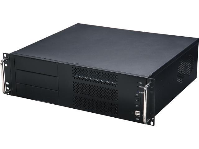 Athena Power RM-3UC338 Black 3U Rackmount Server Case